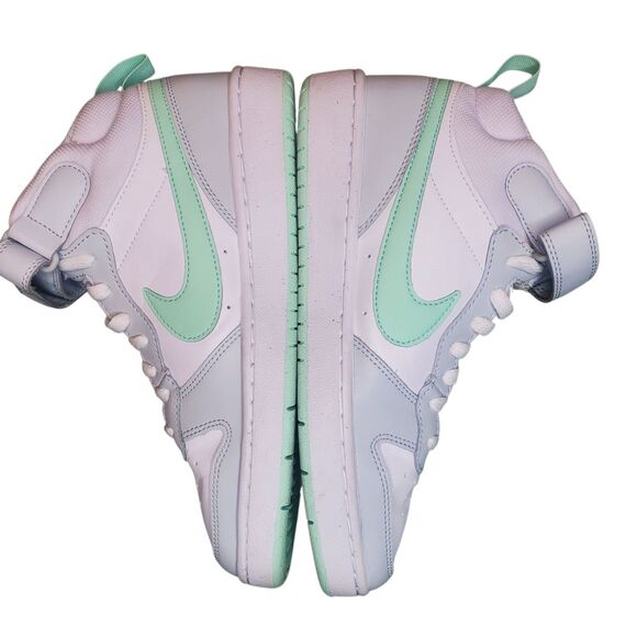 Nike Court Borough 2 Mid Pure Platinum Mint Foam Size 6.5 Y - Fits Women's 8  CD - Picture 4 of 8